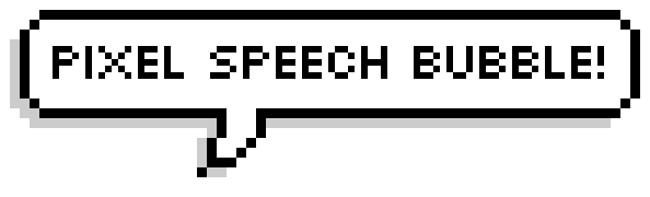 Make A Pixel Speech Bubble - roblox chat bubble generator